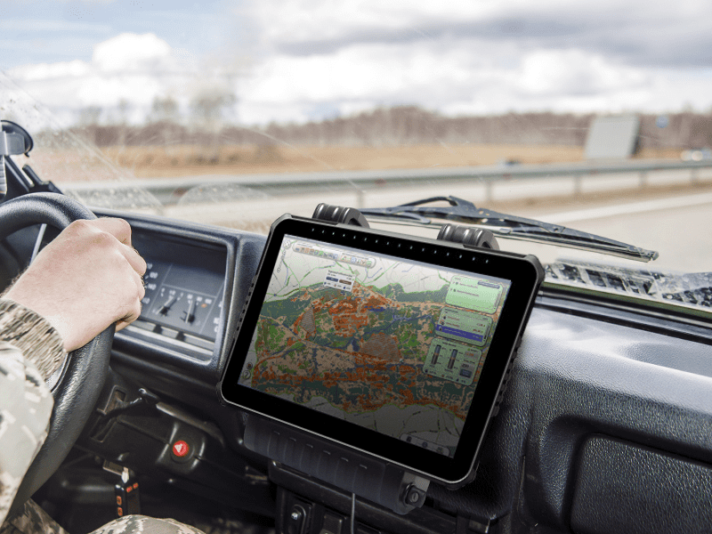 smart transportation with rugged tablets